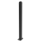 Ornamental bollard | Series 480B | � 82 mm | stationary, to be fixed by plugswith base plate 100 x 150 mm | without lock | with 1 eyelet